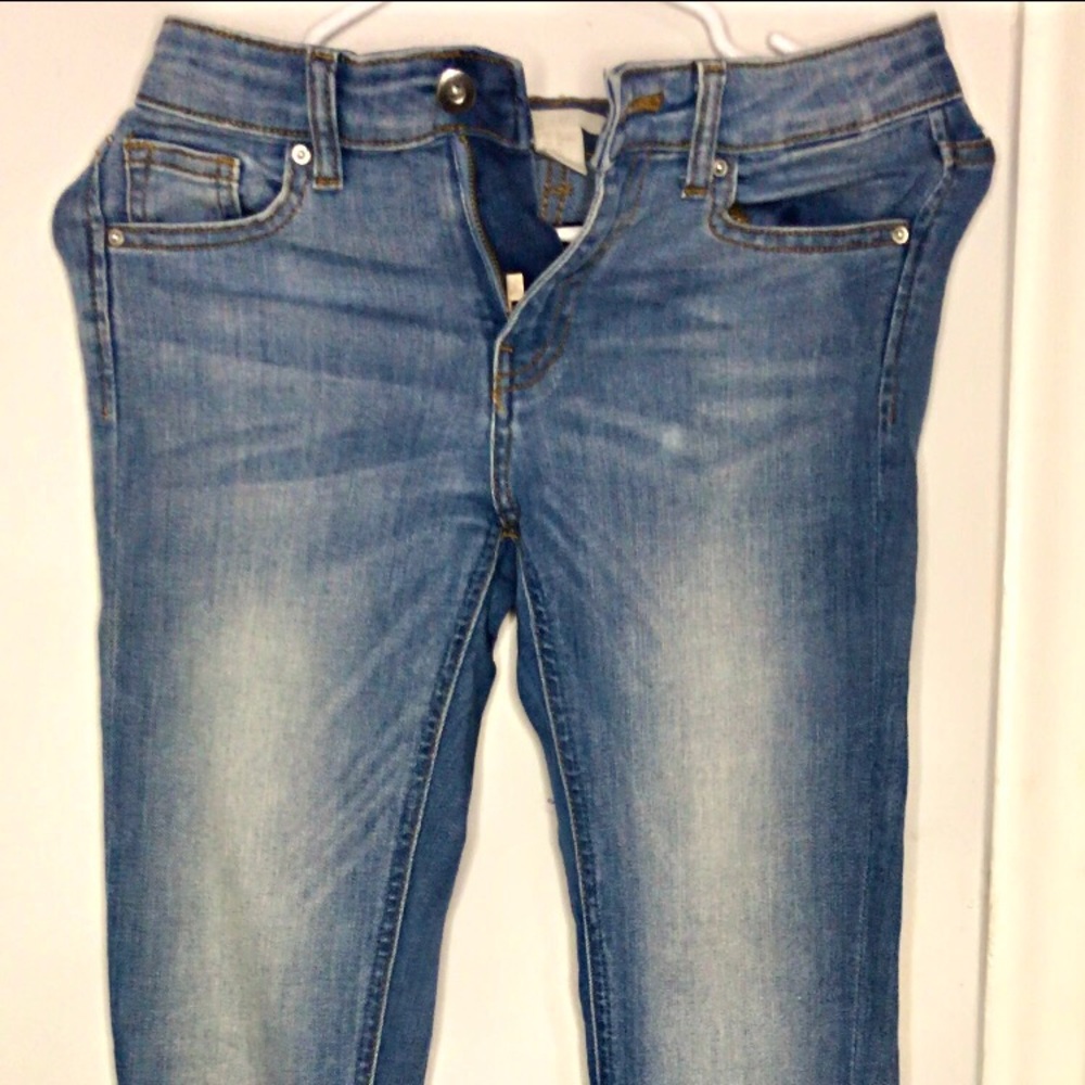 Medium Wash Denim Jeans